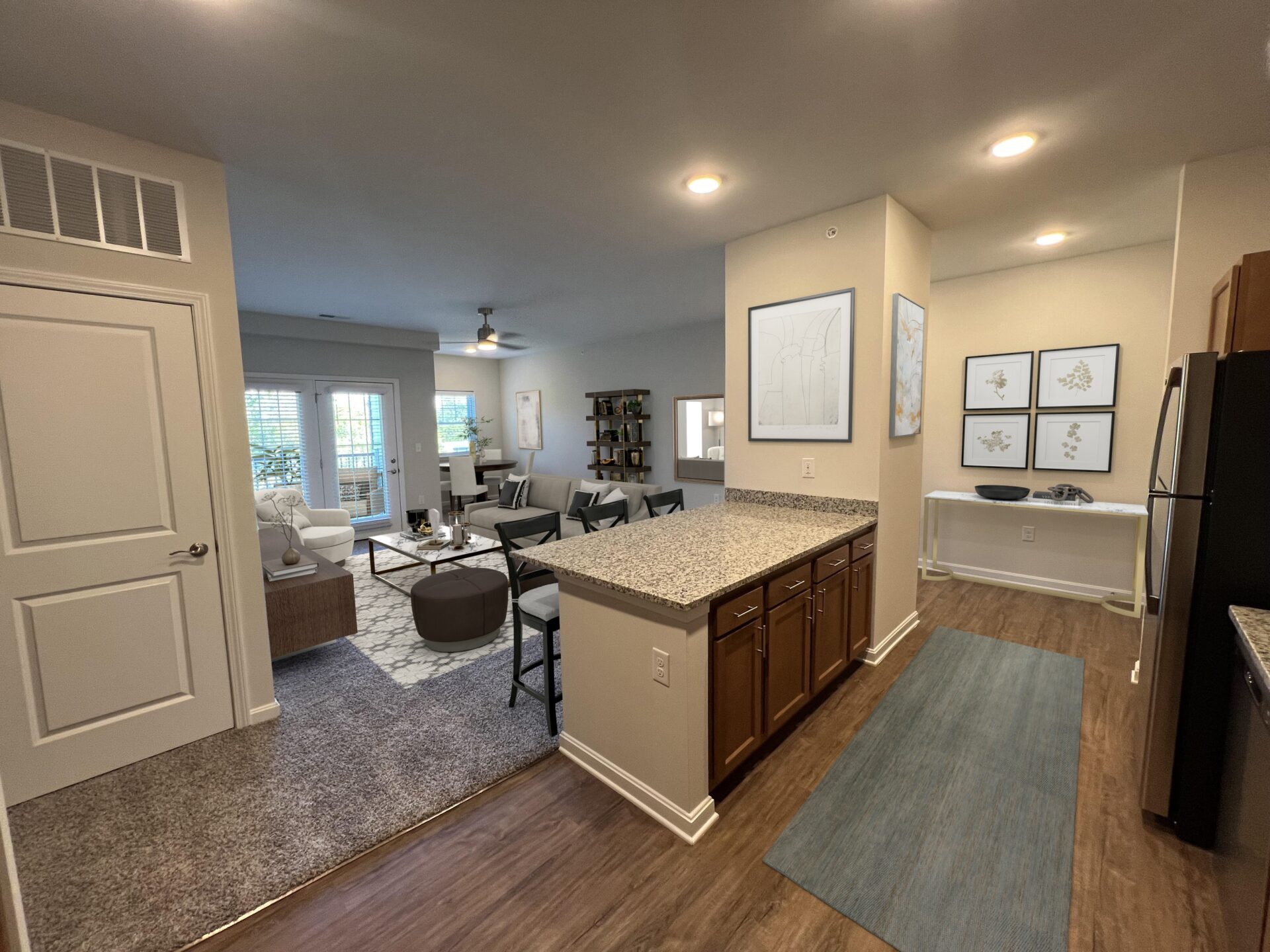 People doing indoor cycling